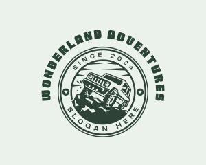 Adventure SUV driving logo design