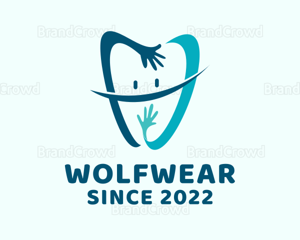 Pediatric Dental Tooth Logo