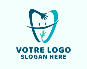 Pediatric Dental Tooth  Logo