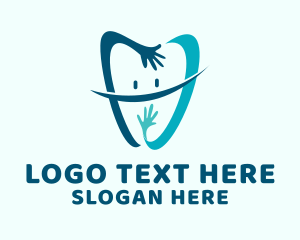 Pediatric Dental Tooth  Logo