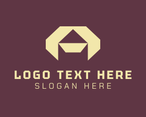 Application - Generic Modern Geometric Letter A logo design