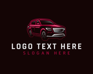 Auto - SUV Transport Auto logo design