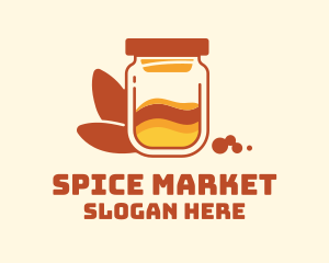 Mason Jar Spices logo design