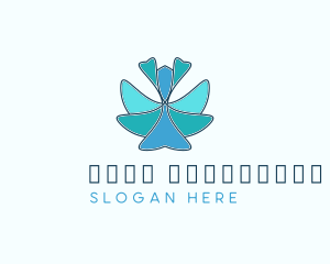 Plant - Flower Orchids Boutique logo design