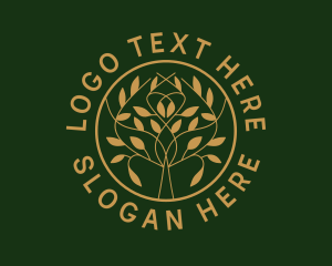 Organic Boutique Tree  Logo