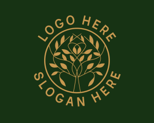 Arborist - Organic Boutique Tree logo design