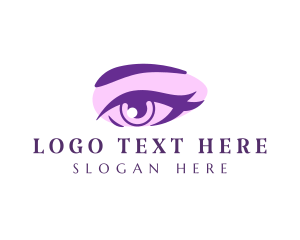 Beautiful - Glam Beauty Eyelashes logo design