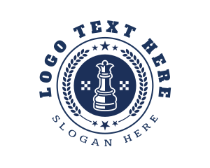 Queen Chess Academy logo design