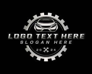 Driving - Automotive Detailing Mechanic logo design