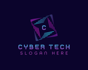 Digital Cyber Tech logo design