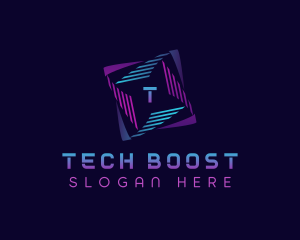 Digital Cyber Tech logo design