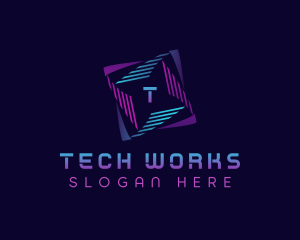 Digital Cyber Tech logo design