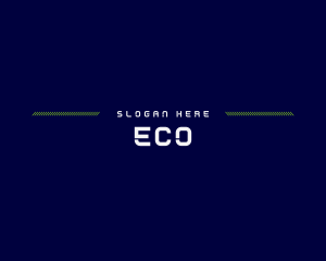 Futuristic Electronic Tech Logo