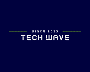 Futuristic Electronic Tech logo design