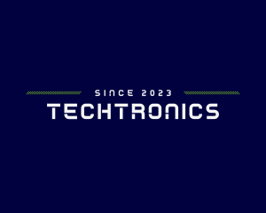 Electronics - Futuristic Electronic Tech logo design