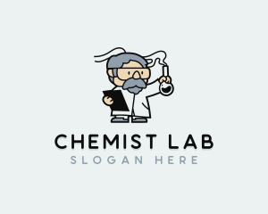 Chemist - Laboratory Chemist Science logo design