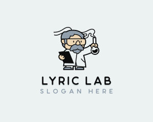 Laboratory Chemist Science logo design