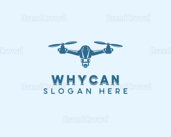 Drone Camera Surveillance Logo