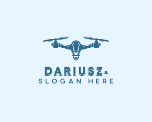 Aerial - Drone Camera Surveillance logo design