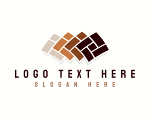 Tiling - Brick Floor Tile logo design