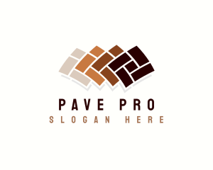 Brick Floor Tile  logo design