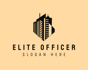 High Rise Office Space Building logo design