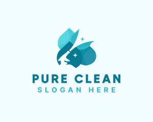 Sanitize - Sprayer Cleaning Sanitation logo design