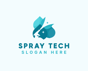 Sprayer - Sprayer Cleaning Sanitation logo design