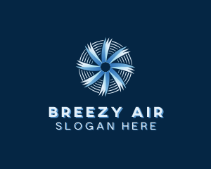 HVAC Air Conditioning Ventilation logo design