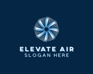 HVAC Air Conditioning Ventilation logo design