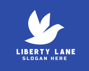 Dove Freedom Bird logo design