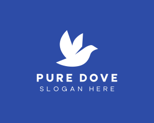 Dove Freedom Bird logo design