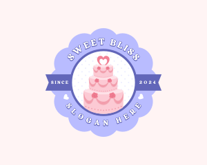 Sweet Cake Bakery logo design