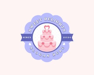 Sweet Cake Bakery logo design