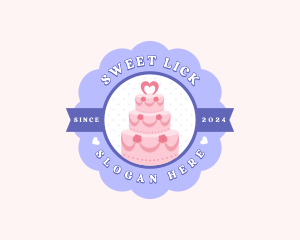 Sweet Cake Bakery logo design