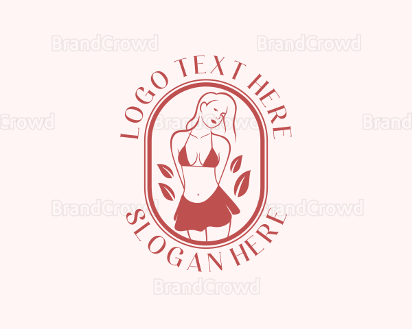 Woman Lingerie Fashion Logo