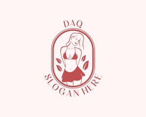 Woman Lingerie Fashion Logo