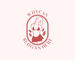 Woman Lingerie Fashion Logo