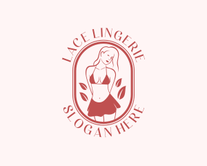 Bra - Woman Lingerie Fashion logo design