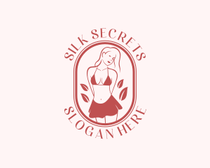 Woman Lingerie Fashion logo design