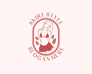 Woman Lingerie Fashion logo design