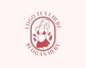 Bra - Woman Lingerie Fashion logo design