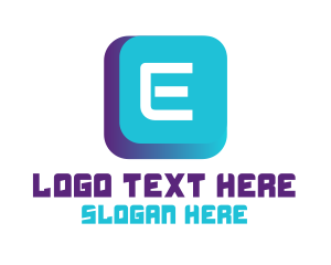 Futuristic - Futuristic Lettermark Keyboard logo design