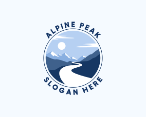 Alpine - Alpine Tour Mountaineering logo design