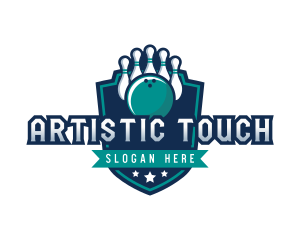 Bowling Tournament Sports logo design