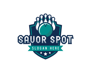 Bowling Tournament Sports logo design