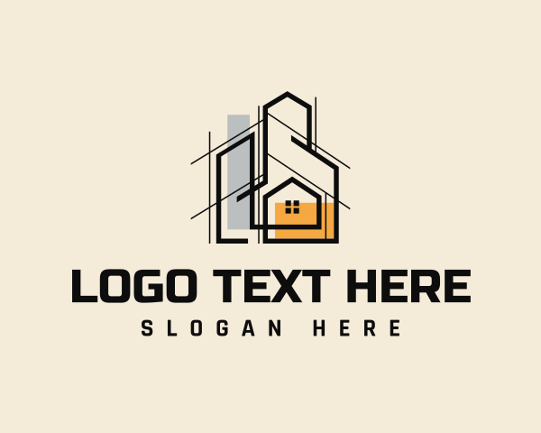 Studio - Architect House Apartment logo design