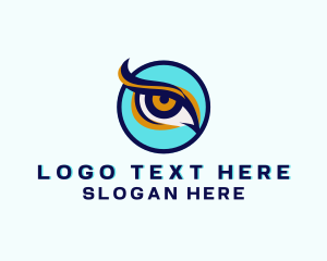 Strategist - Wild Animal Eye logo design