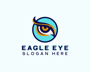 Wild Animal Eye logo design