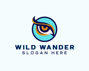 Wild Animal Eye logo design